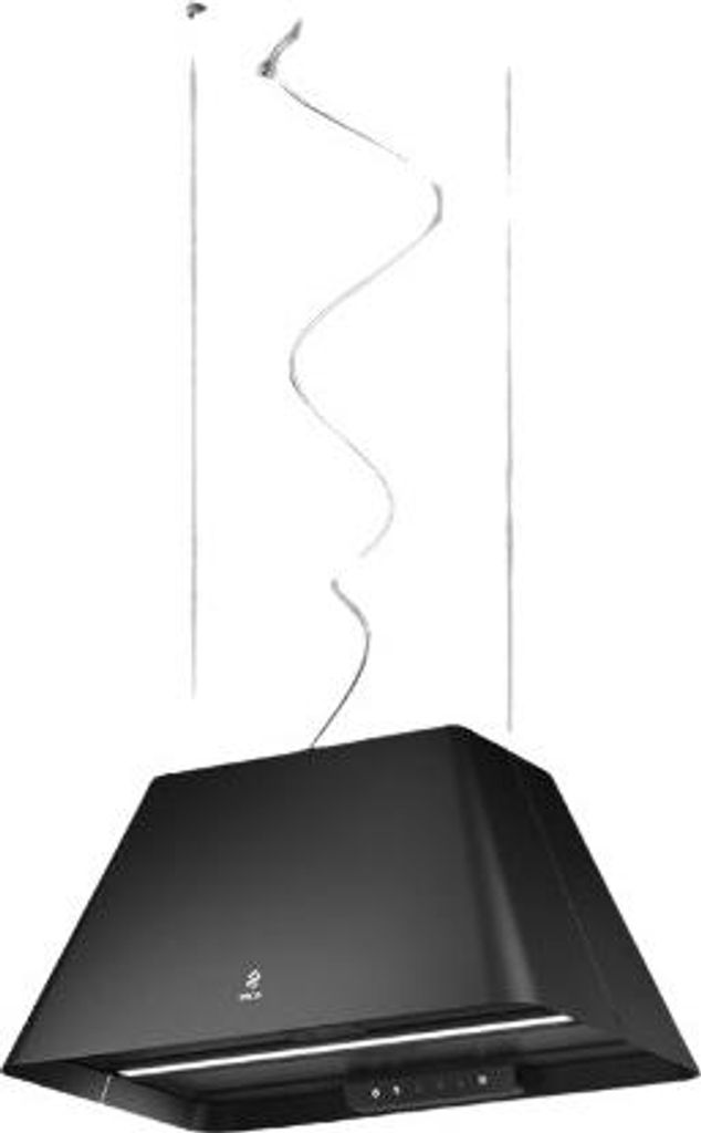 Elica Ikona Light PRF0165082 Inselhaube 60 cm Schwarz