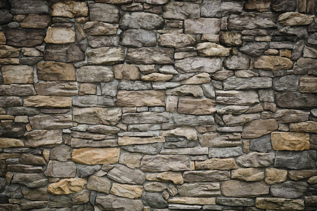 Muralo Fototapete Steinwand 300 (B) x 210 (H) cm Vlies Tapete Wandtapete 3D Effekt Mauer Steinoptik Wohnzimmer Schlafzimmer moderne Wandbild Steino...