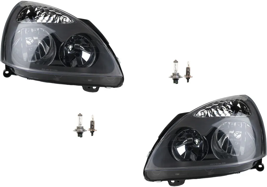 Set Fari Alogeni Johns Renault Clio II (2001-2005) H7/H1 ECE