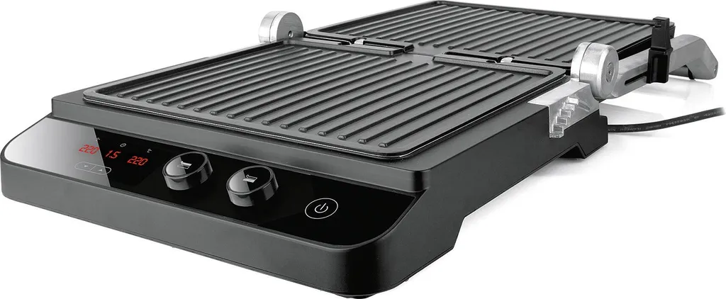 Gril de contact électrique multi-usage BXGR2000E pour viandes et paninis