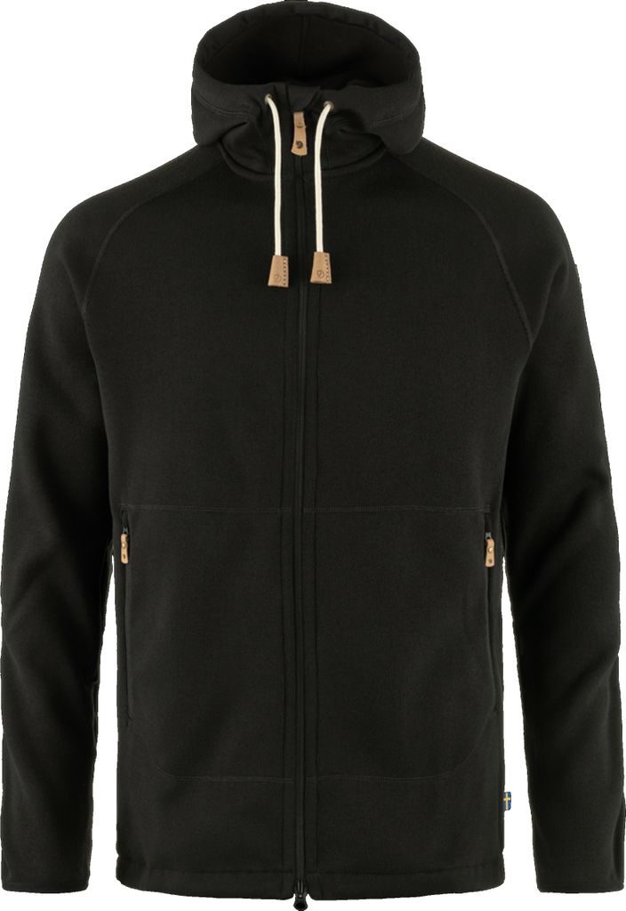 Fjällräven Övik Kapuzenfleece Schwarz XL Mann Schwarz XL