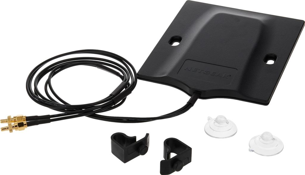 NETGEAR 6000451, 2,5 dBi, 1710-5925 MHz, Schwarz, 100 m, Produktbild 