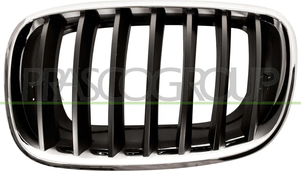 Grille de Calandre Gauche PRASCO BM8222004 pour BMW X5 E70 (OE 51137157687)