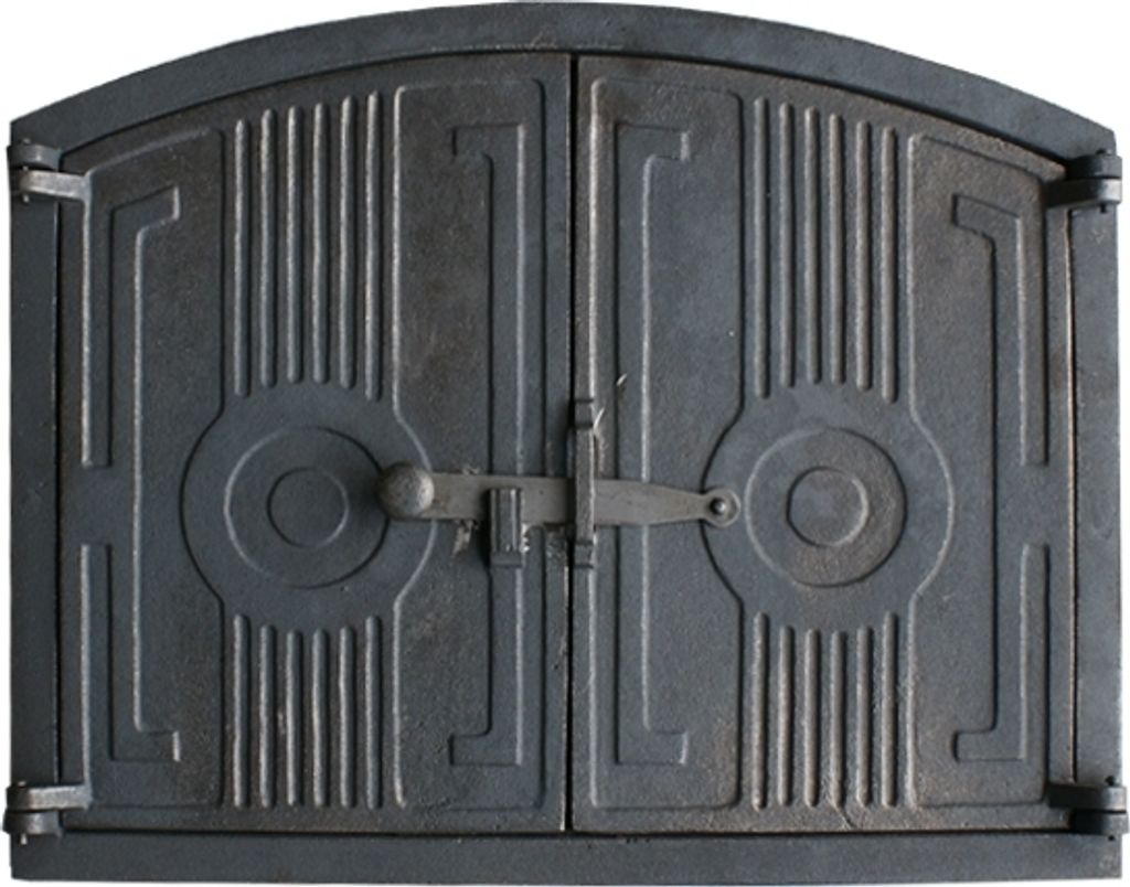 Backofentür Ofentür Pizzaofentür 48x38cm Gußeisen Steinofentür Das Türchen zum Ofen