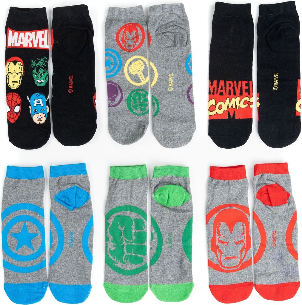 Marvel Adventskalender mit 12 Paar Socken Größe 40-45 für Produktbild 3
