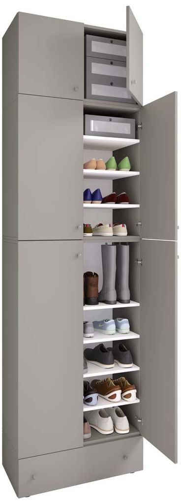 Drewniana szafka na buty | Wymiary: H. 240 x W. 70 x D. 39 Zdjęcie produktu 
