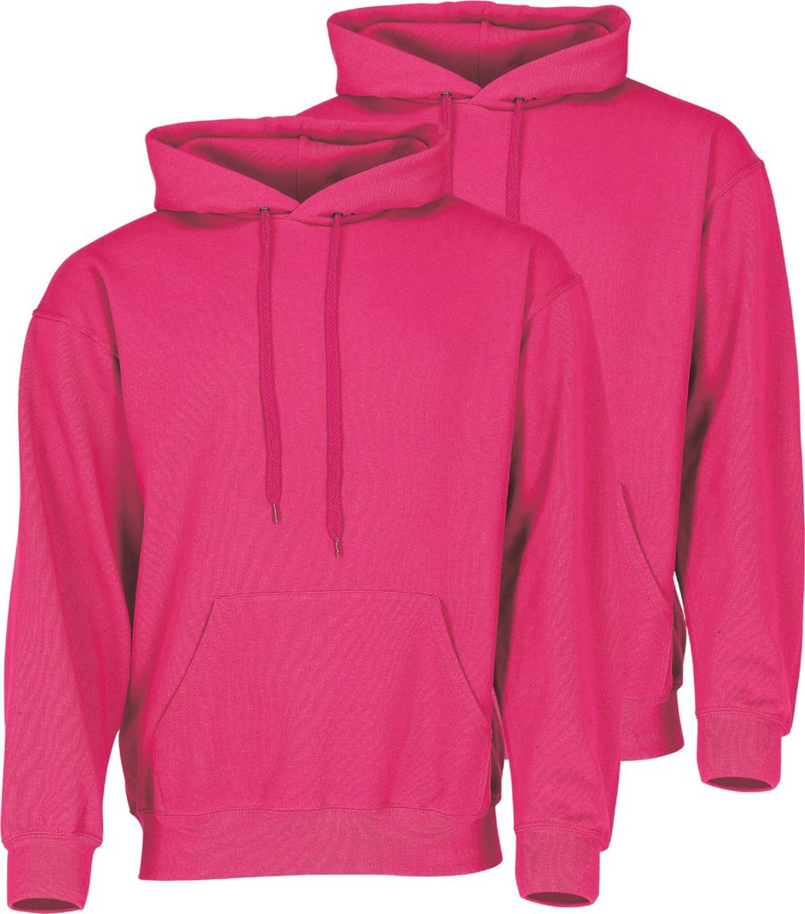 Fruit of the Loom Classic Kapuzen-Sweat Farbe: fuchsia Produktbild 1