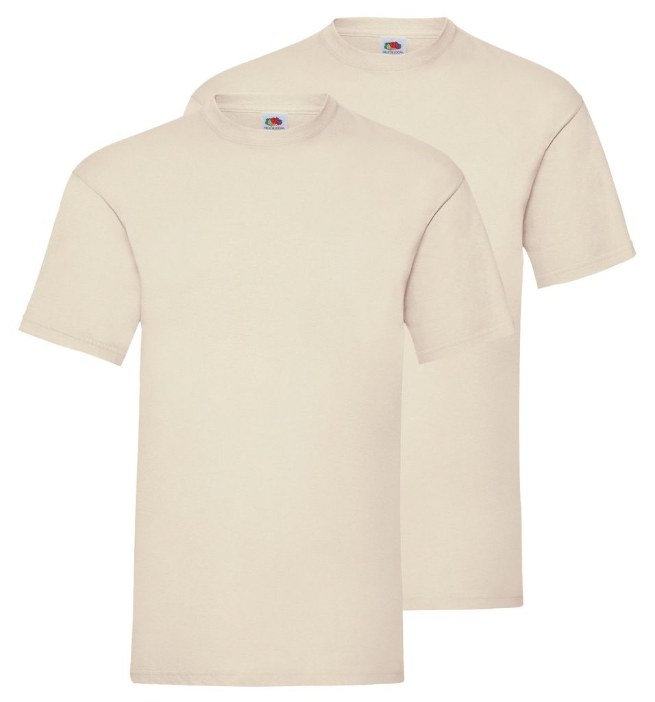 Doppelpack Fruit of the Loom Valueweight T-Shirt + GRATIS Produktbild 