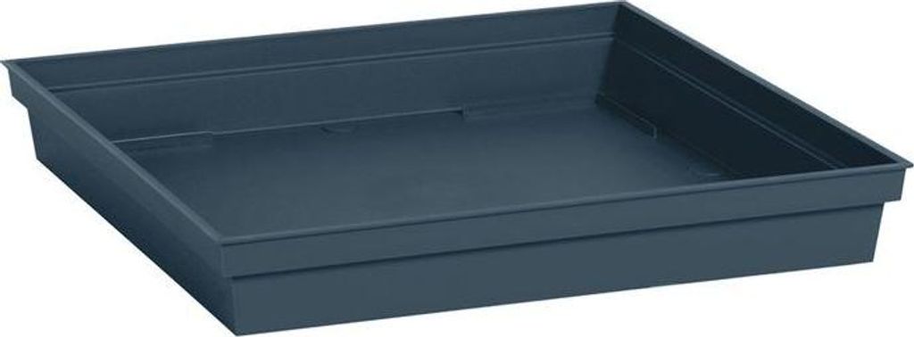 Untersetzer Quadratisch EDA Toscane, 40 cm, für Topf 50 cm Ref. 013648, 40 x 40 x H. 5,9 cm, Bleu Jean