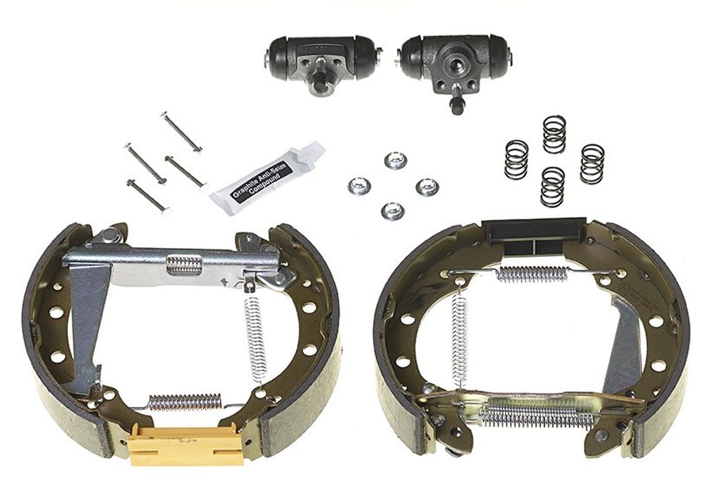 BREMBO Bremsensatz Trommelbremse Hinten für VW Caddy II Pickup (9U7) K 85 039