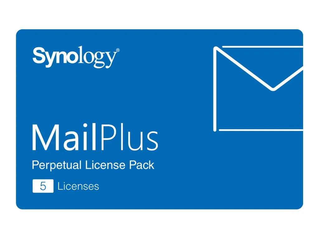 Synology MailPlus 5 Licences – Pack d'activation pour NAS Synology
