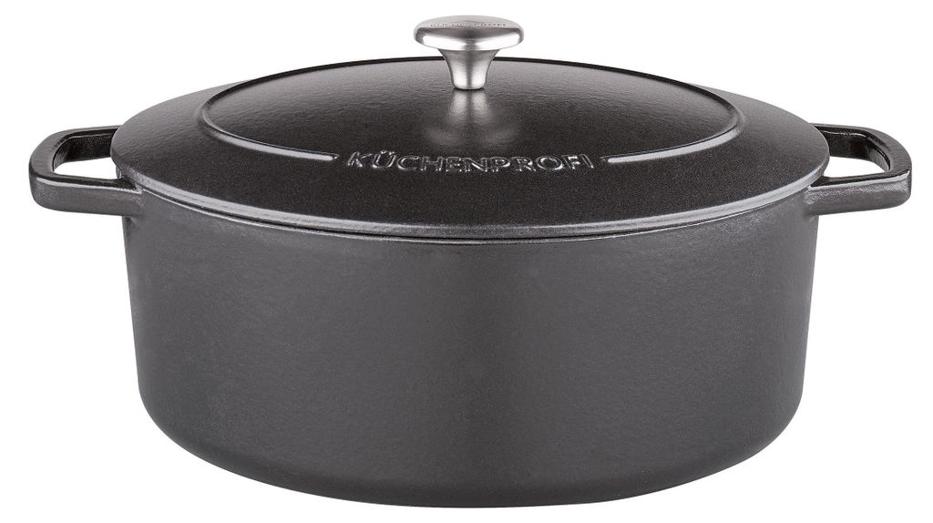 KÜCHENPROFI Guss-Bräter oval 33 cm BRETAGNE