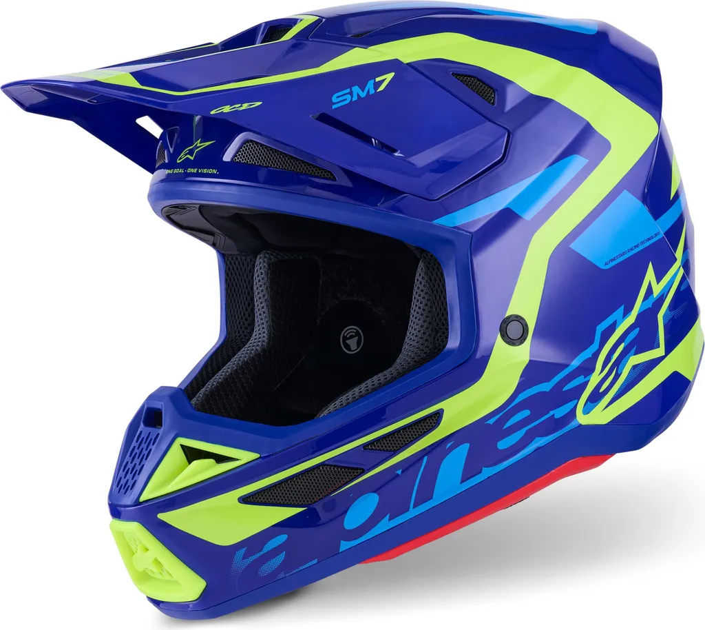 Casque Moto Cross Alpinestars S-M7 Deed : Confort et Protection en M