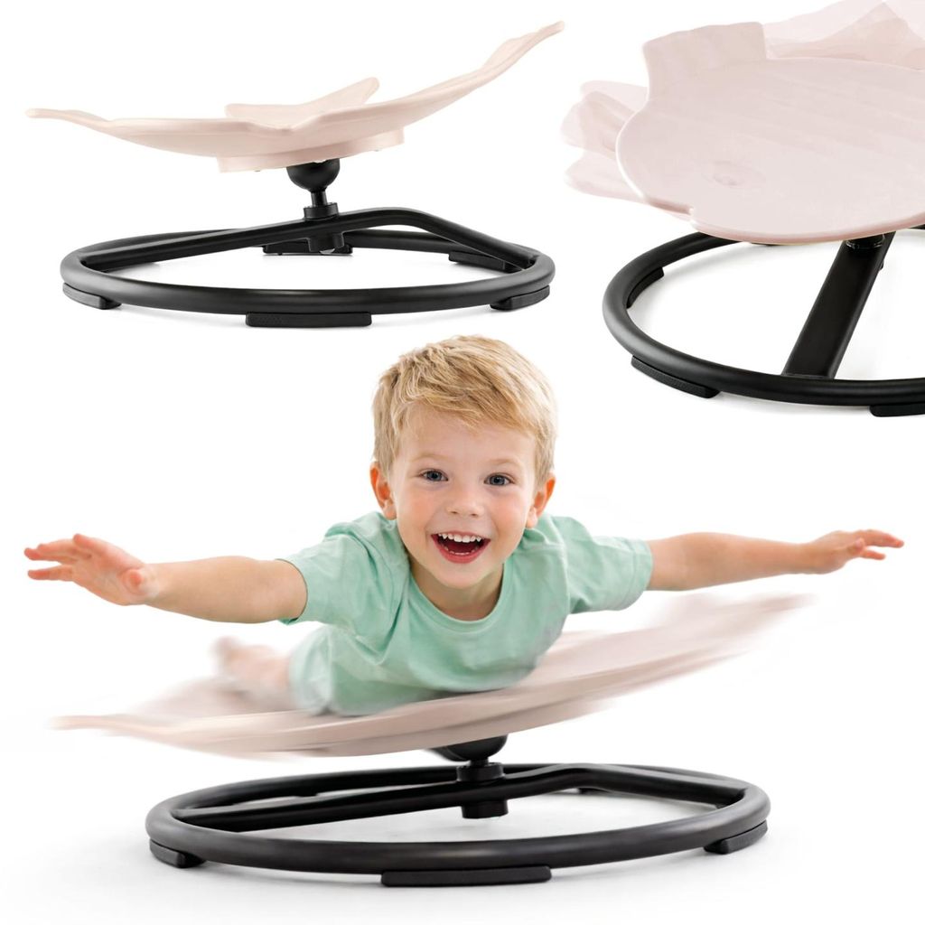 Mini-Karussell für Kinder, drehbarer Balancestuhl Fisch, Produktbild 