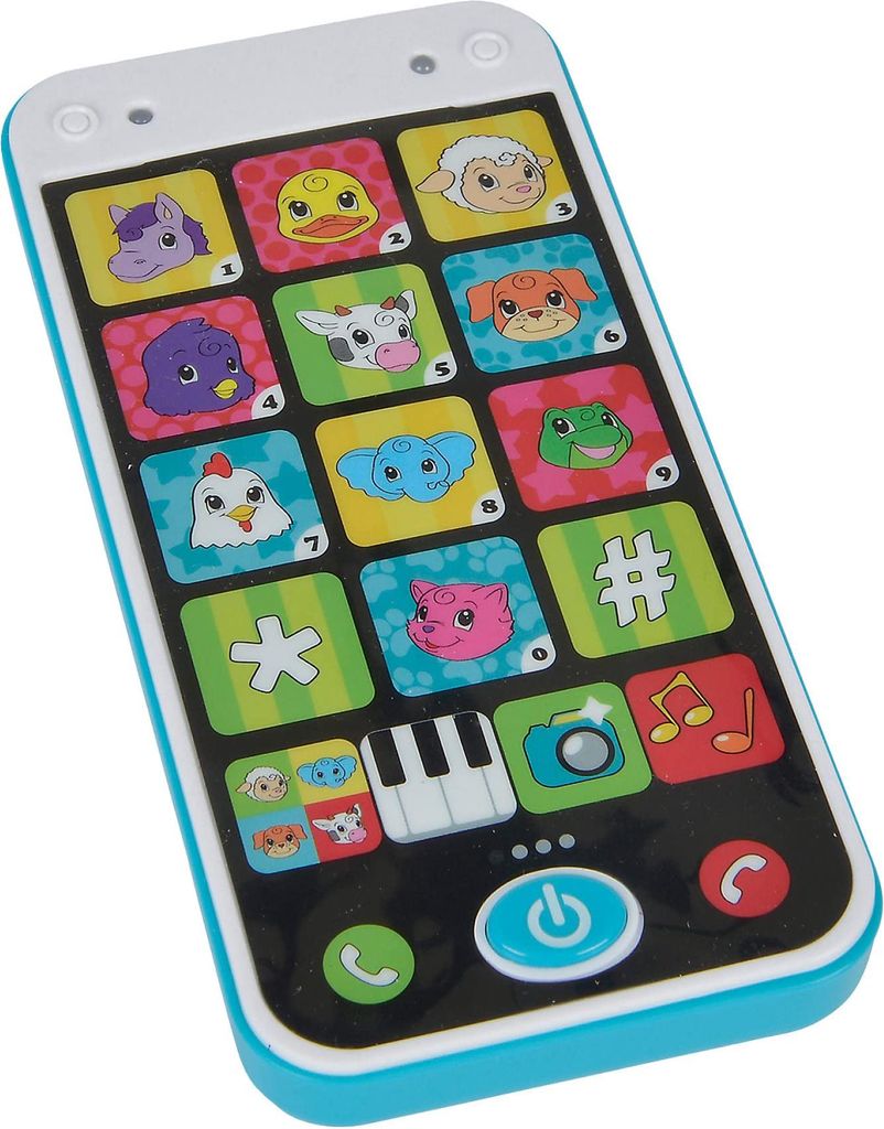 Simba ABC Smartphone Lernspielzeug, Spiel Handy, Kinder, Immagine del prodotto 