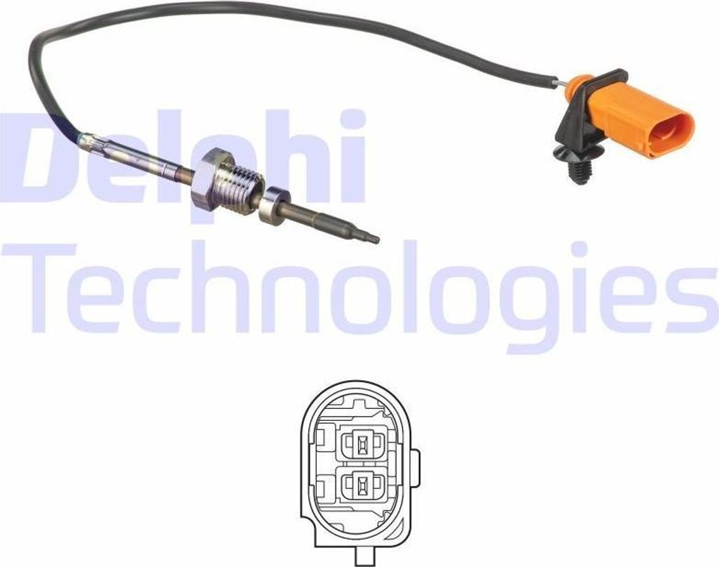 DELPHI TS30171 Abgastemperatursensor für VW CRAFTER 30-50 Kasten (2E) 290mm