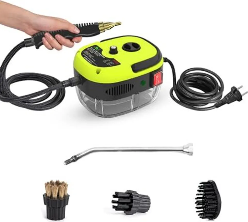 Matybobe 2500W: Pulitore a Vapore Portatile Professionale Giallo Offerta
