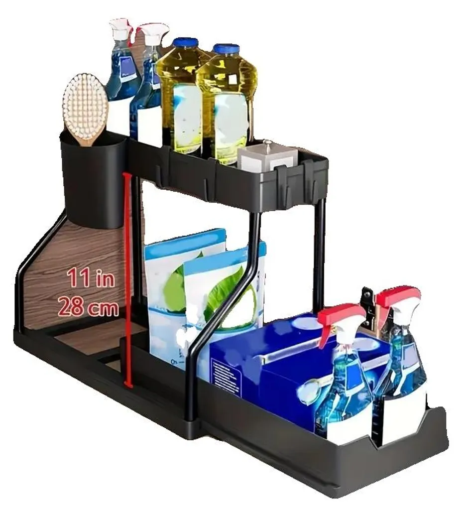 Étagère de rangement noire à 5 niveaux en métal robuste pour garage