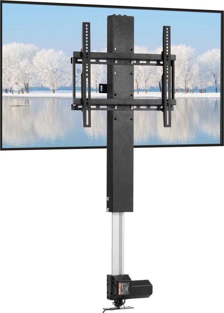 Motorisierter TV-Lift, Hublänge 28 Zoll, motorisierte TV-Halterung, geeignet für 26-57 Zoll-Fernseher, Lift mit Fernbedienung, höhenverstellbar,...