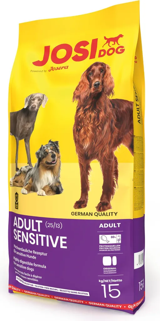 Josera JosiDog Adult Sensitive 15kg croquettes chien digestion facile