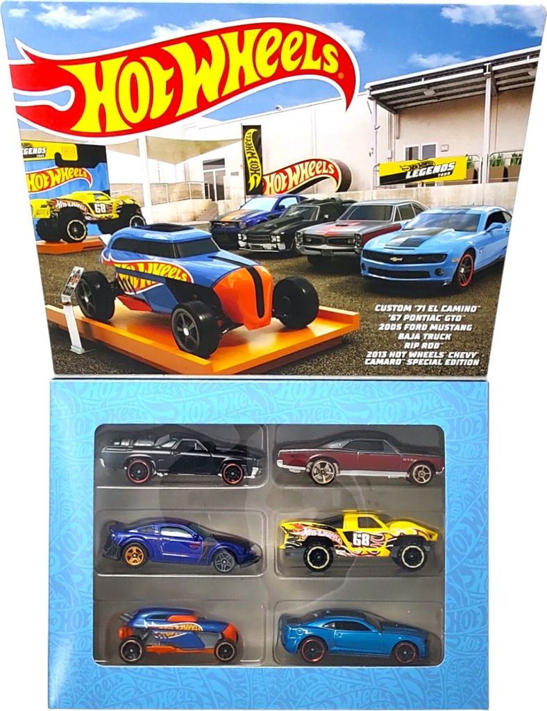 Hot Wheels 6 ks tématický angličák - Hot Wheels legendy Obrázek produktu 20