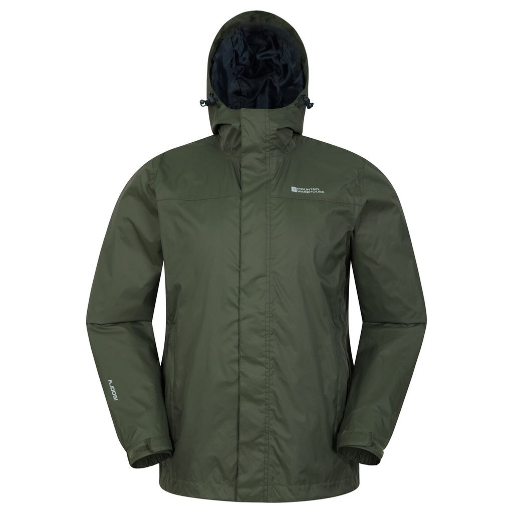 Mountain Warehouse - "Torrent" Jacke, wasserfest für Herren MW254 (XS) (Khakigrün)