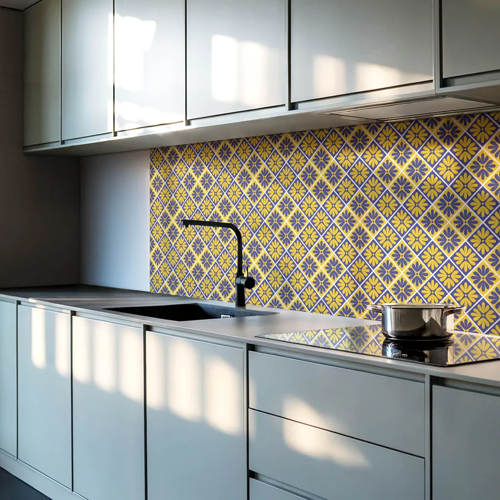 Listelli adesivi per pavimento in PVC, Scatola da 35 listelli in vinile autoadesivi, Rovere caldo classico, circa 5 m² | Leroy Merlin