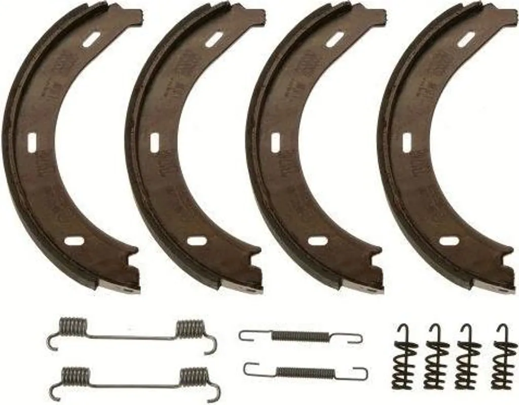 Kit Ganasce Freno Stazionamento TRW GS8688 per Mercedes Vito e Classe V