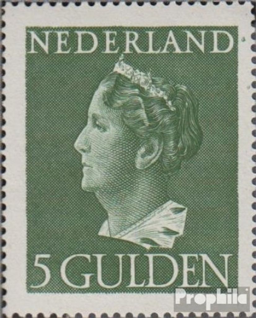 Briefmarken Niederlande 1946 Mi 455 postfrisch Wilhelmina