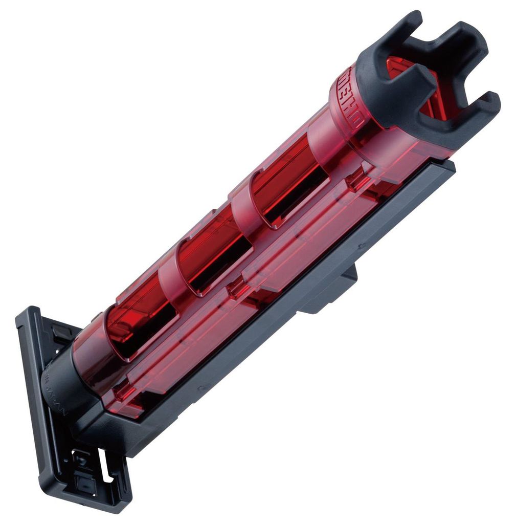Meiho Rod Stand BM 250 red/black 5x5,4x28xm - Rutenständer Produktbild 