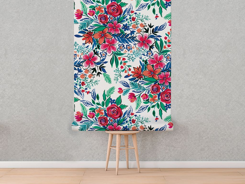 Coloray Fototapete 104x70 cm Latextapete Magicstick - Blumen