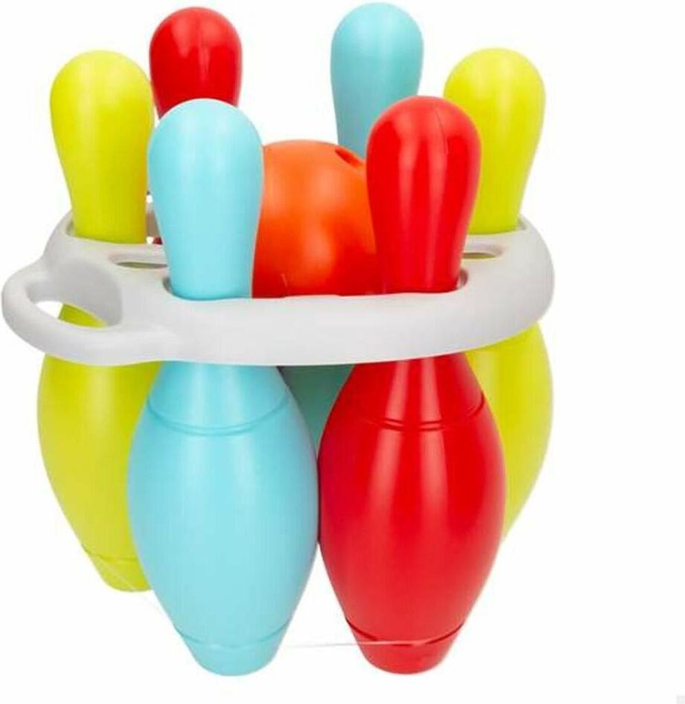 Colorbaby Bowling-spiel Im Netz Beinhaltet 27 Cm 8 Stücke Mehrfarbig Mehrfarbig One Size