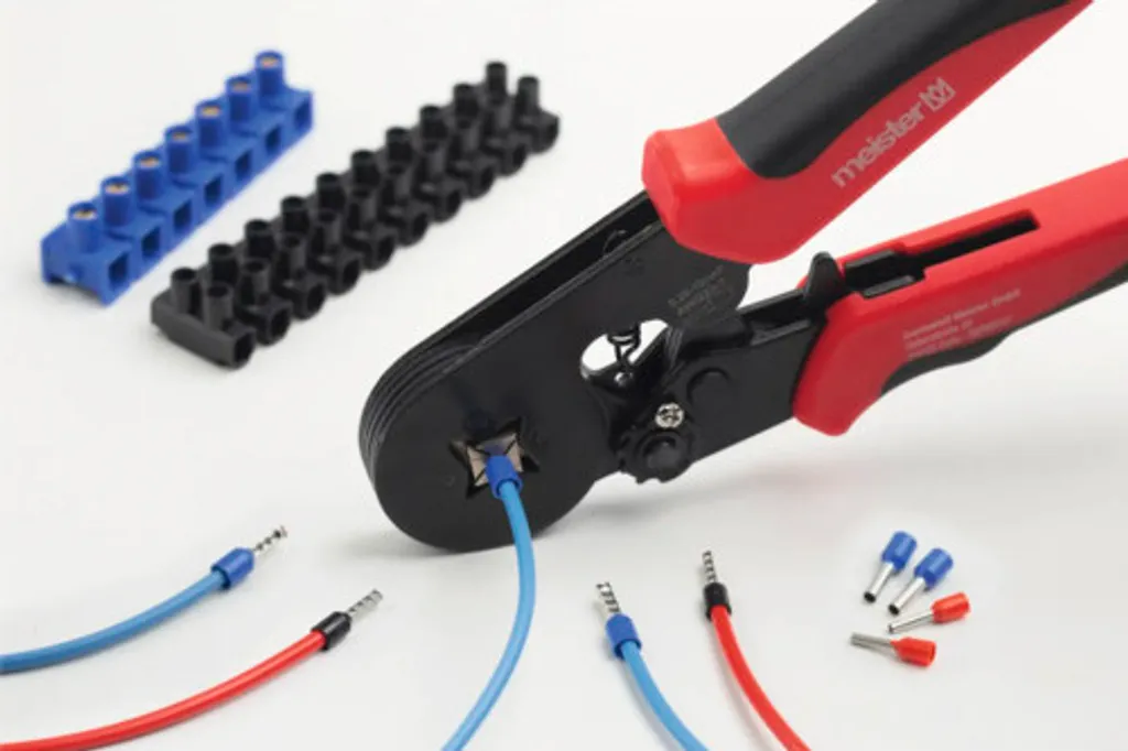 Set de sertissage pour tableaux électriques avec 1200 embouts isolés - 3