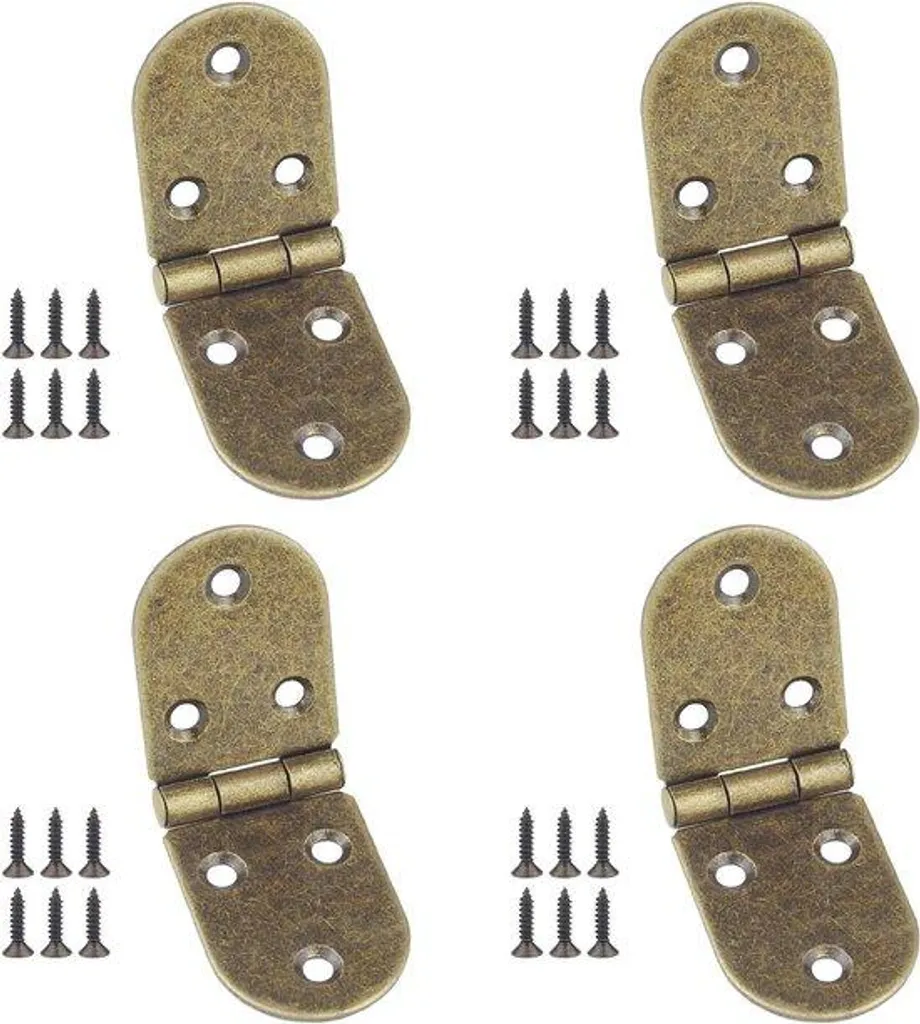 Charnières Bronze Antique Allecto Plus : Réparez vos Portes d'Armoires