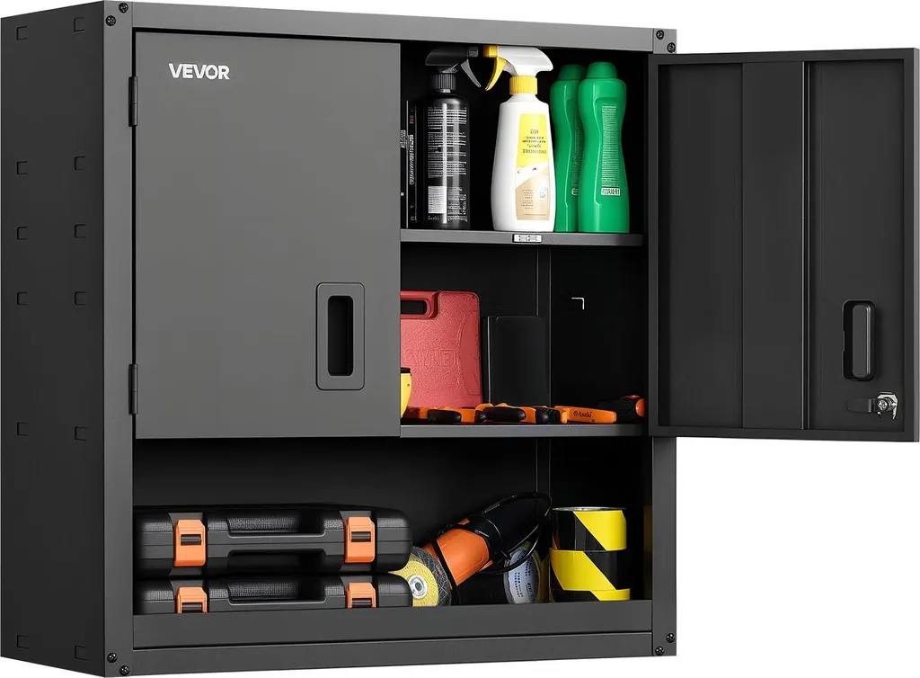 Armoire Suspendue Sécurisée pour Gagner de la Place dans l'Atelier