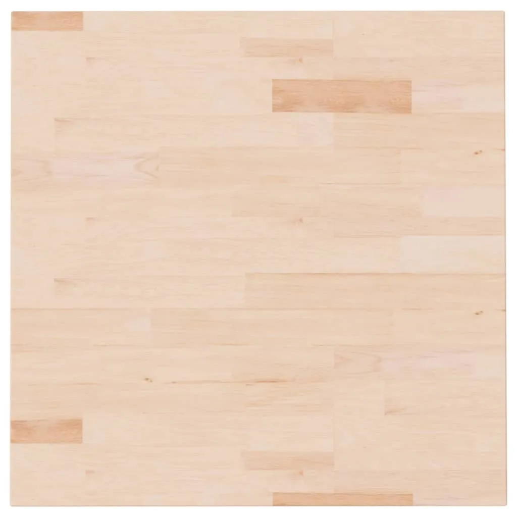 Piano Tavolo in Legno di Rovere 60x60x2,5 SYFAX™: Qualità da Falegnameria