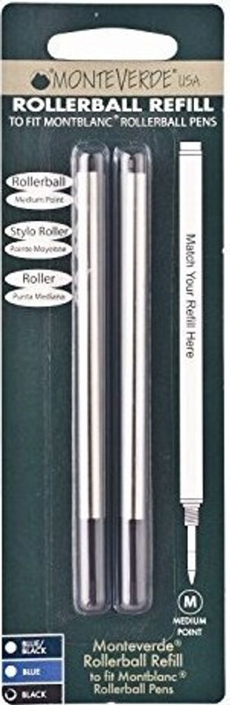 Monteverde Montblanc Rollerball Pen M Blistermine 2er Pack Produktbild 