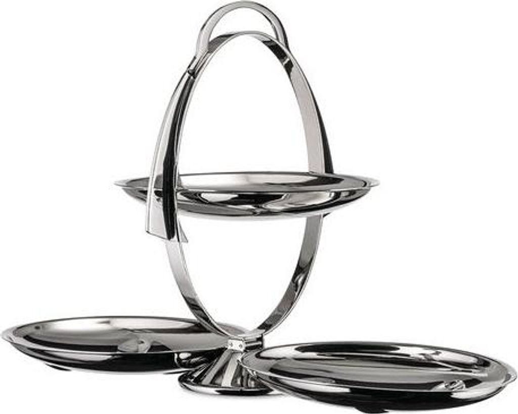 Alessi "Anna Gong" Folding Cake Stand (Art.-Nr. AM37, EAN 8003299324767)