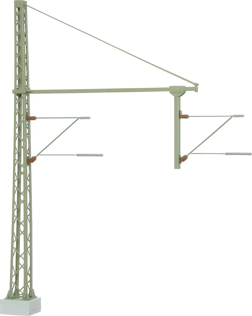 Viessmann 4160 Potence pour tubes H0 double voie avec fixation renforcée