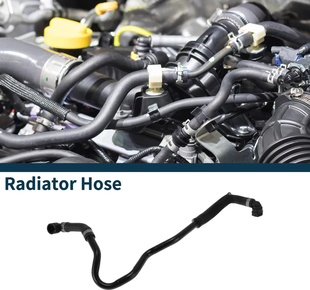 Réparer Fuite Radiateur Mercedes W204 : Durite de Sortie Chauffage Noire