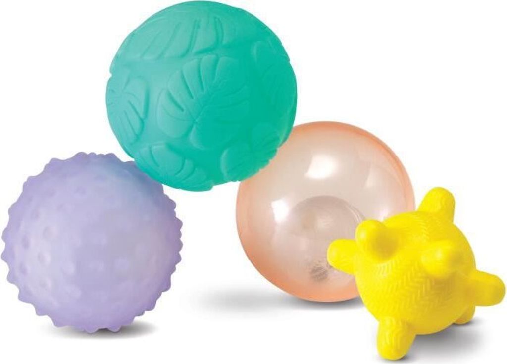 Infantino 4er-Set Licht- / Musik-Sinneskugeln