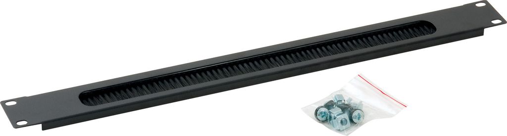 Triton Rack-Blende mit Bürste für Kabeldurchführung