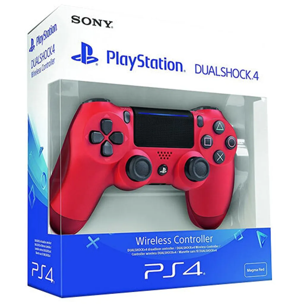 Offerta Controller PS4 Rosso - DualShock 4 Wireless Originale Sony - 7