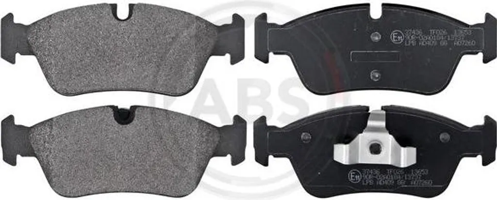 Plaquettes de frein anti-sifflement pour réparer BMW E87 et E90