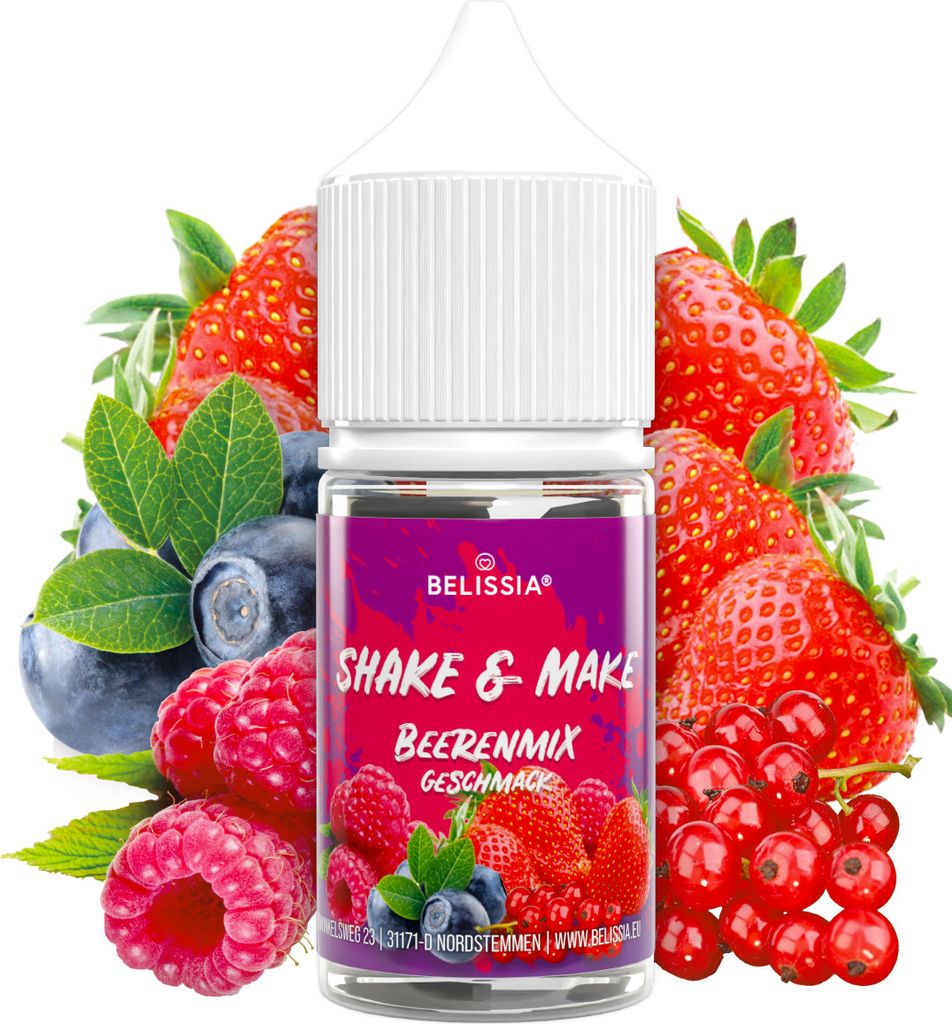 Belissia Shake and Make Beerenmix - 30 ml hochdosiertes Produktbild 