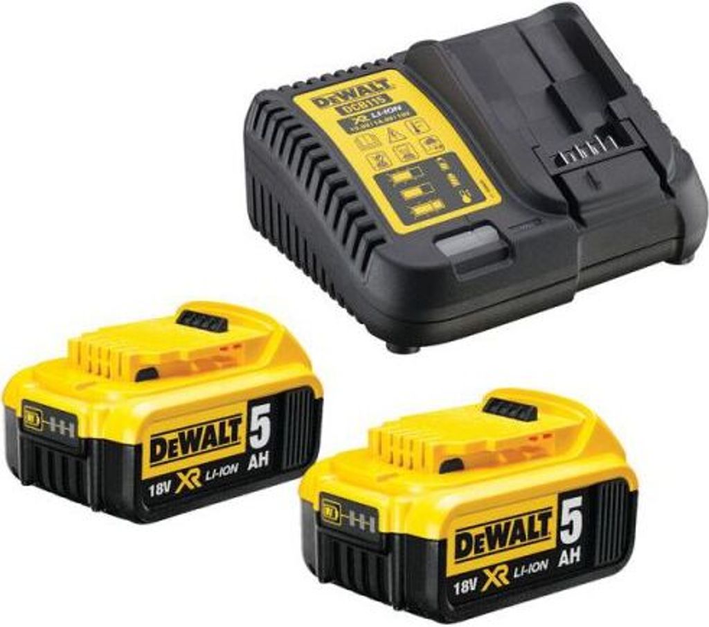 Štartovacia sada batérií DCB 115 P2 18 V 5 Ah DEWALT Obrázok produktu 23