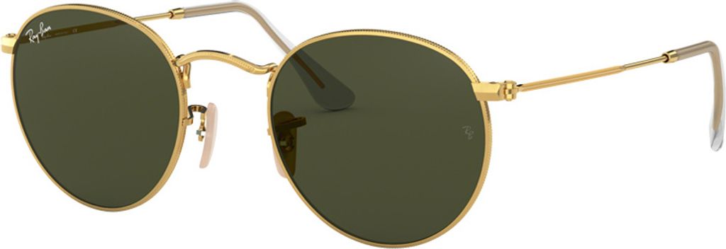 Ray-Ban 0RB3447 001 Round Metal gold / grey Produktbild 15