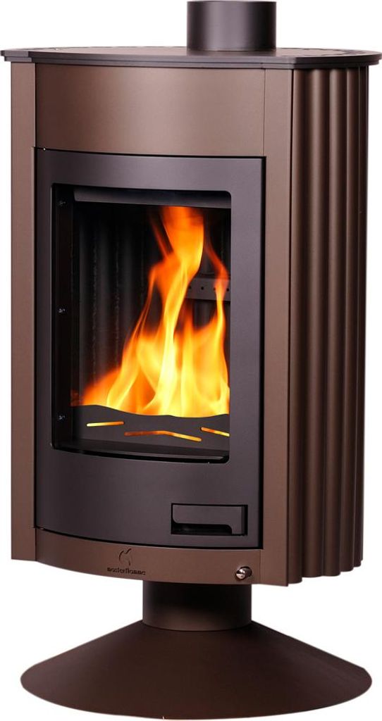 HS FLAMINGO poêle MASTERFLAMME Medie II - marron - velours Image du produit 