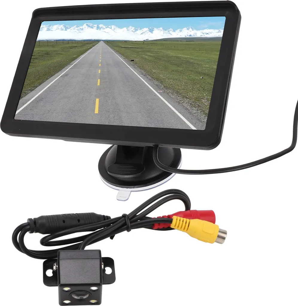Kit système de recul écran 7" et caméra 170° avec vision nocturne 4 LED