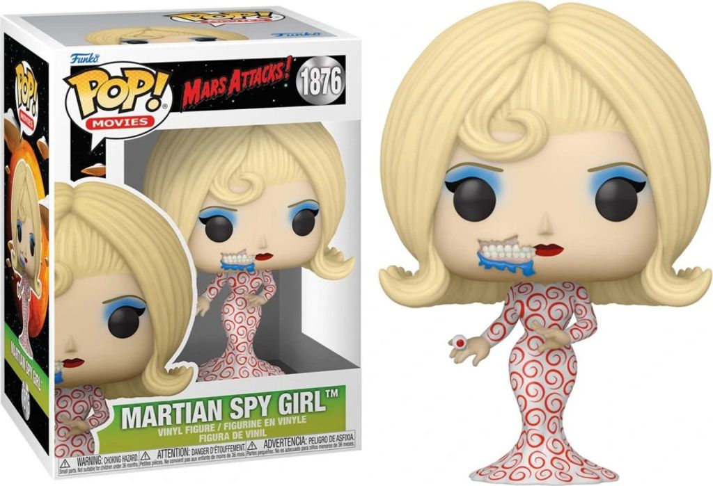 Funko Pop! Mars Attacks! Martian Spy Girl 1876 Obrázek produktu 